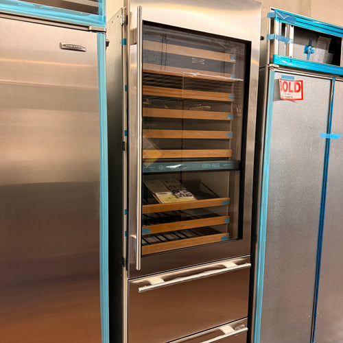 Refurbished: Sub-Zero 427R 27” Wine Refrigerator Stainless Steel