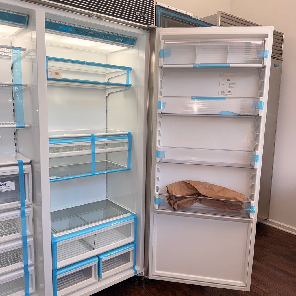 Sub-Zero 632/F 48” Overlay Panel Ready Built-In Side-by-Side Refrigerator/Freezer