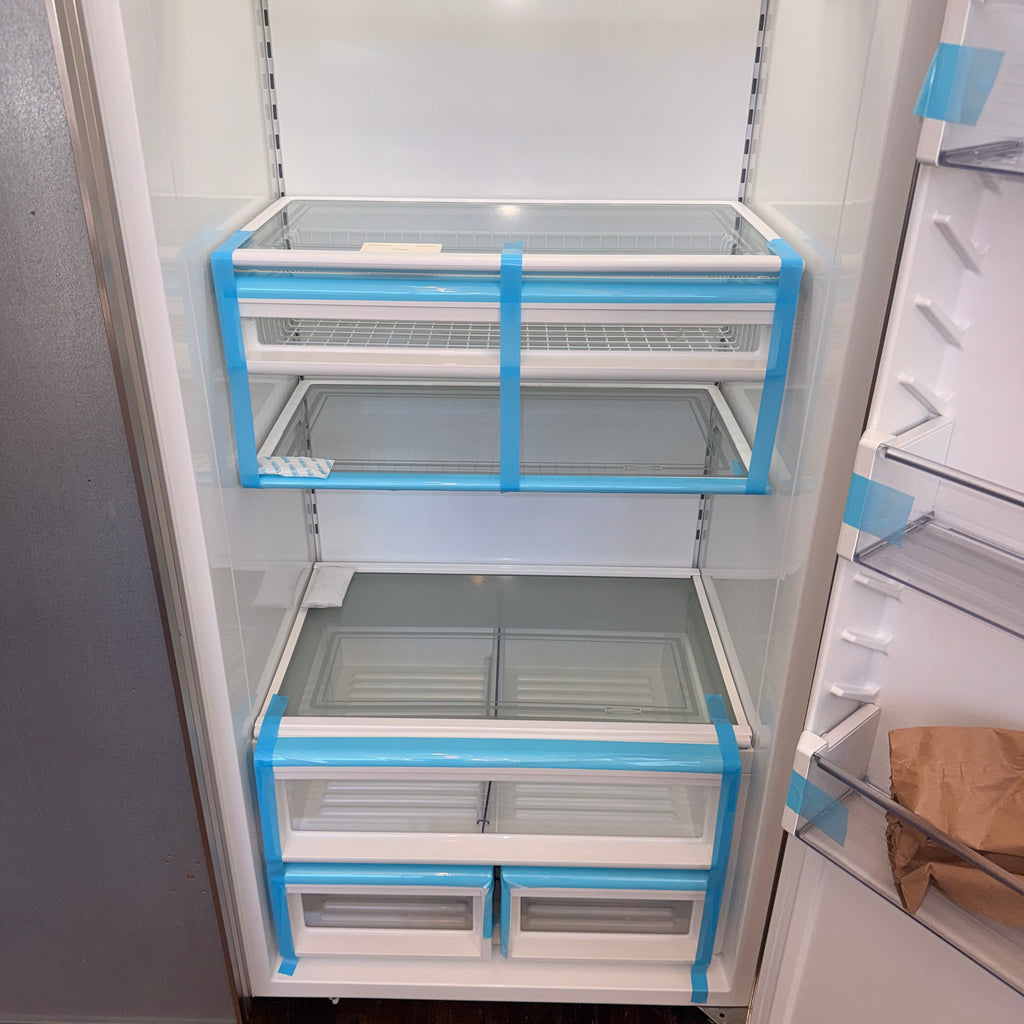 Sub-Zero 632/F 48” Overlay Panel Ready Built-In Side-by-Side Refrigerator/Freezer