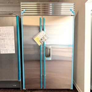Refurbished: Sub-Zero 695/S 48” Side By Side Refrigerator Water/ Ice Dispenser Stainless Steel