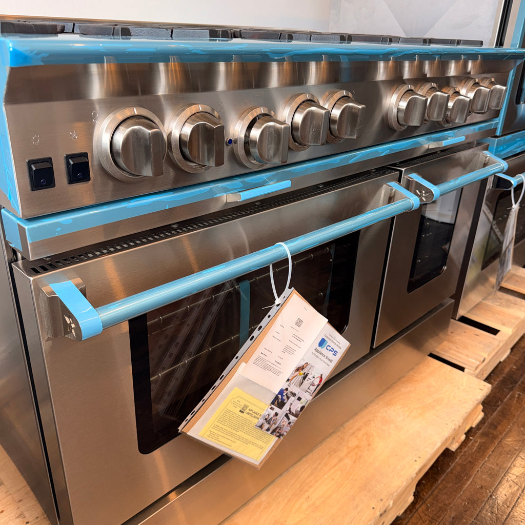 Refurbished: BlueStar BSP488B 48” Professional Gas Range 8 Burner Platinum Series