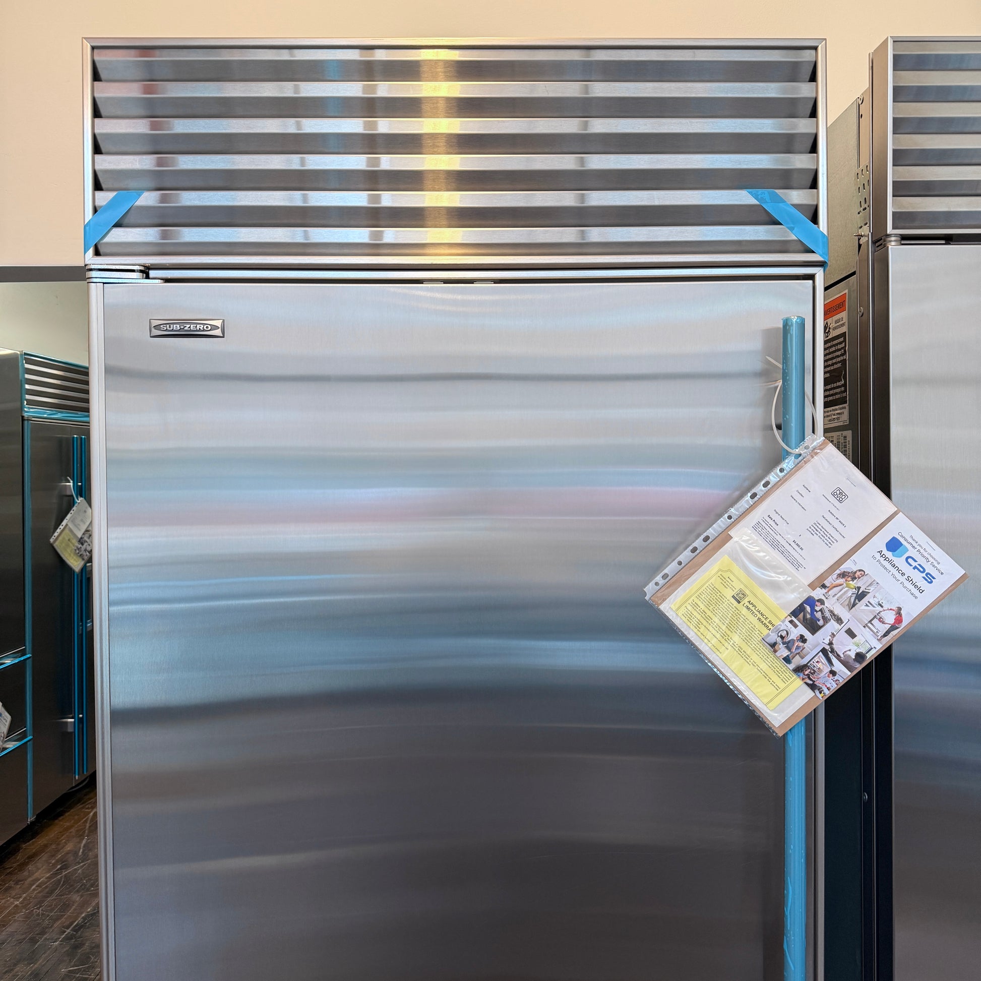 Refurbished: Sub-Zero 650/S 2 36” Bottom Freezer Refrigerator Stainless Steel