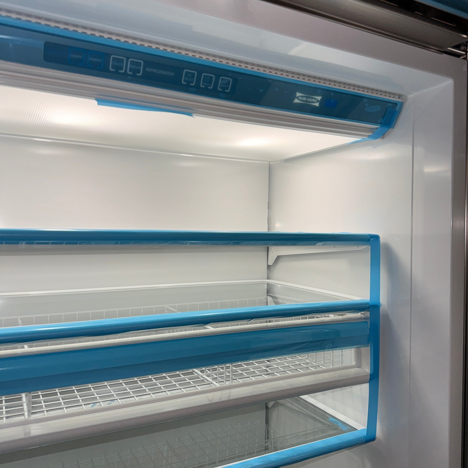 Refurbished: Sub-Zero 650/O 36” Panel Ready Built-In Bottom Freezer Refrigerator