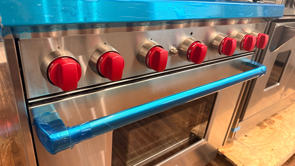 Refurbished: Wolf GR366” 36” Gas Range