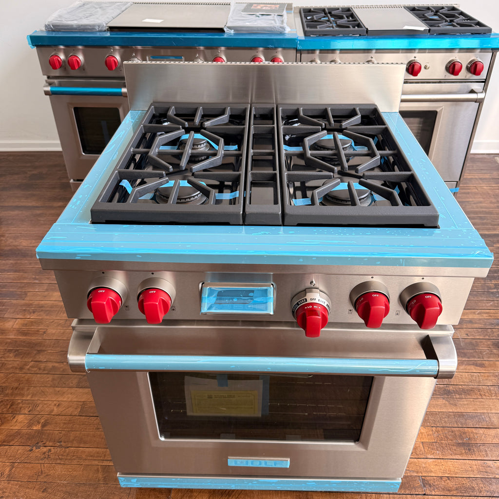 Refurbished: Wolf DF30450/S/P 30” Dual Fuel Range