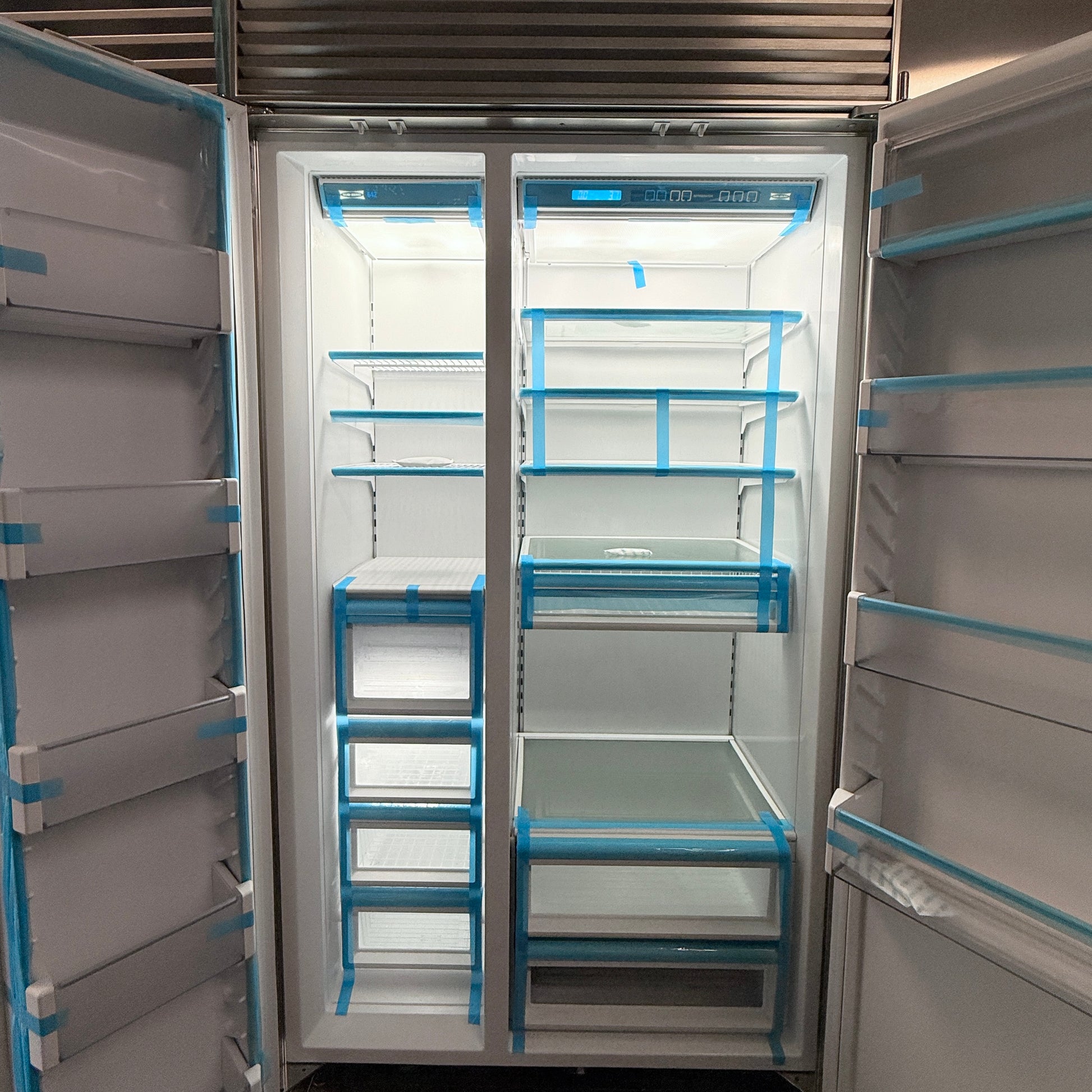 Refurbished: Sub-Zero 642 42” Side By Side Refrigerator Stainless Steel