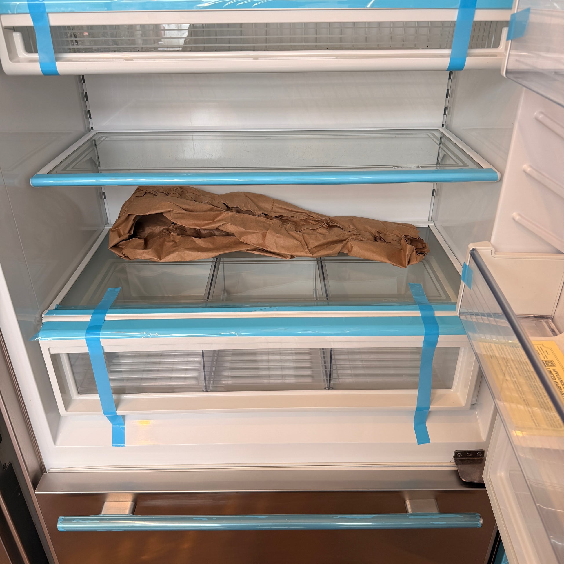 Refurbished: Sub-Zero 620/S 36” Bottom Freezer Refrigerator Stainless Steel