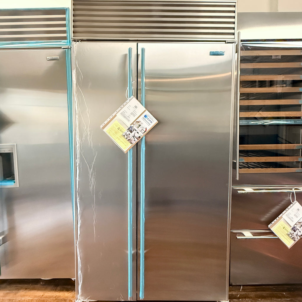 Refurbished: Sub-Zero 642 42” Side By Side Refrigerator Stainless Steel