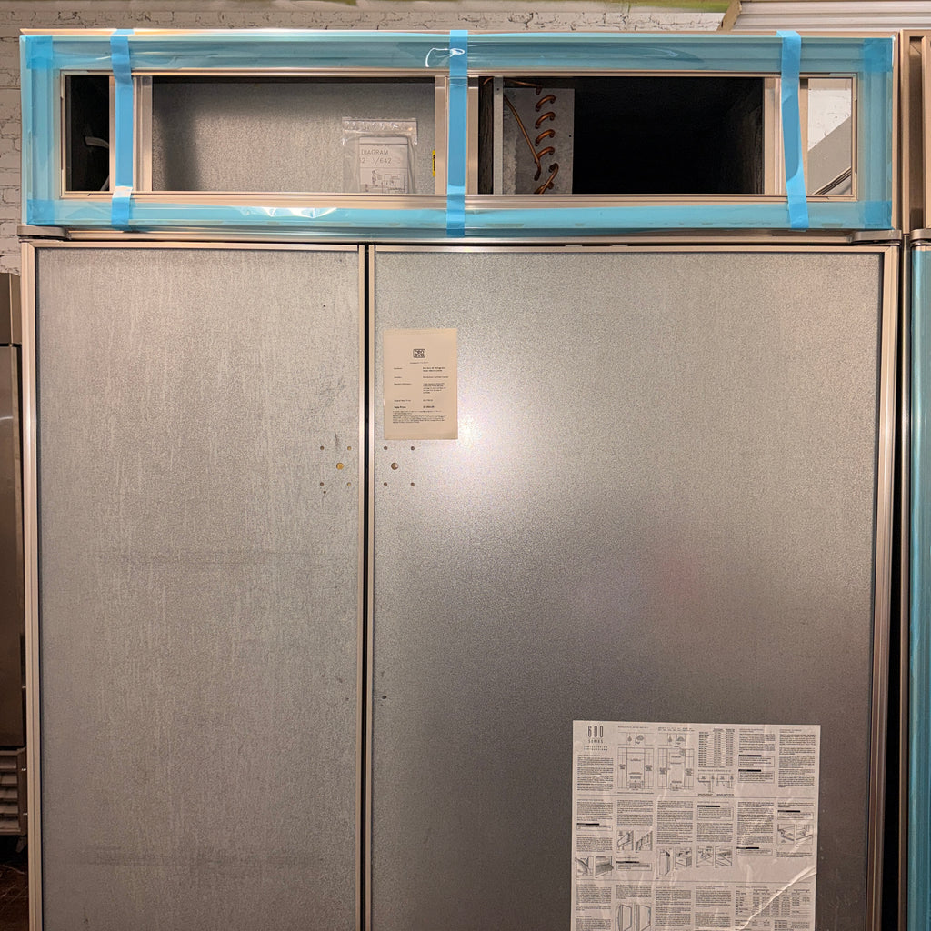 Refurbished: Sub-Zero 632/O 48” Built-In Side-by-Side Refrigerator Freezer | Panel Ready