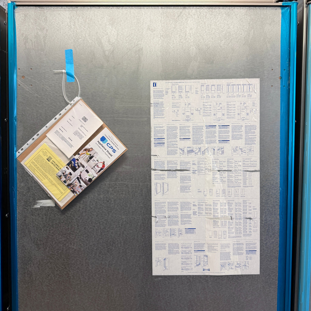 Refurbished: Sub-Zero 601F/0 + 601R/0 Set 36” (72”) Freezer & Refrigerator Panel Ready