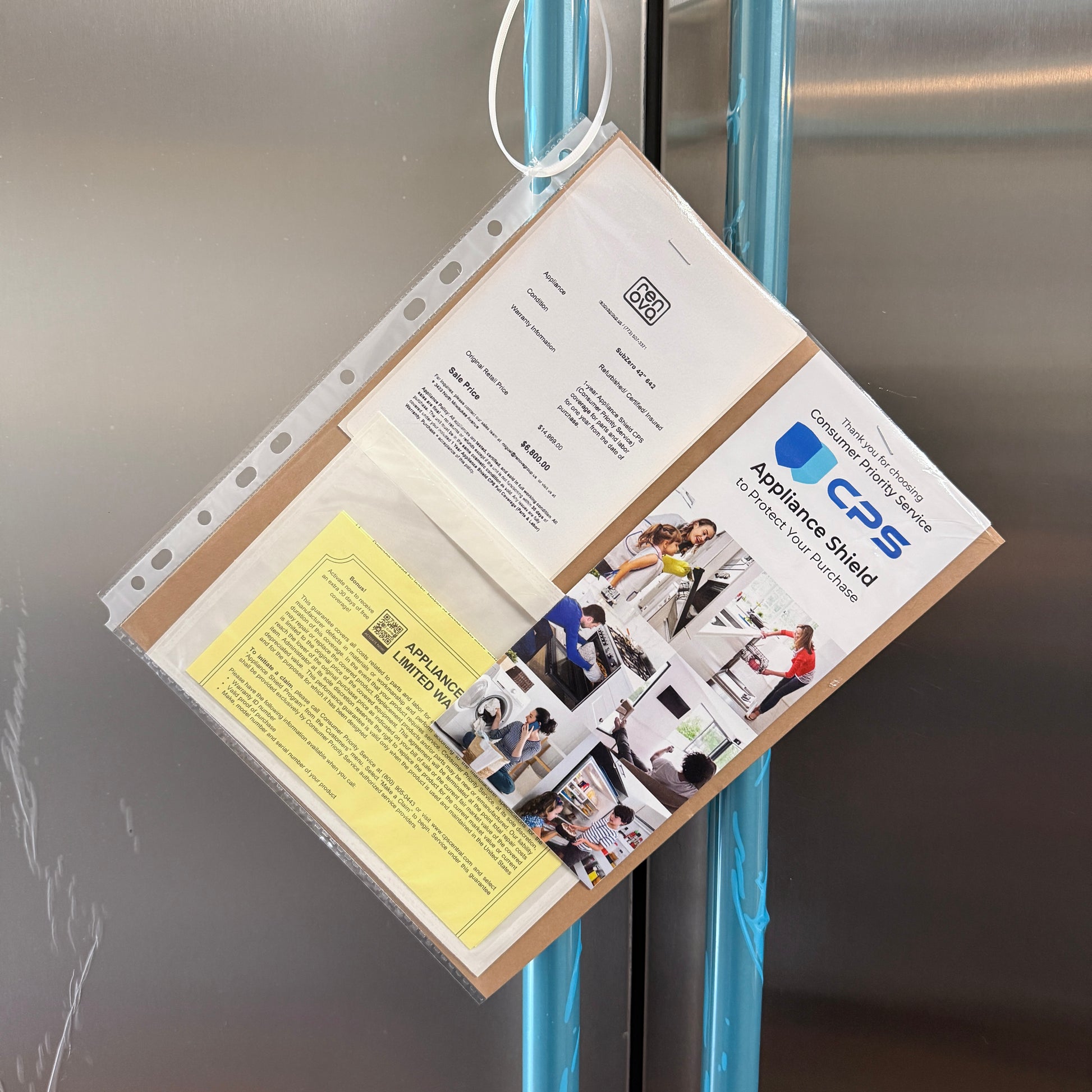 Refurbished: Sub-Zero 642 42” Side By Side Refrigerator Stainless Steel