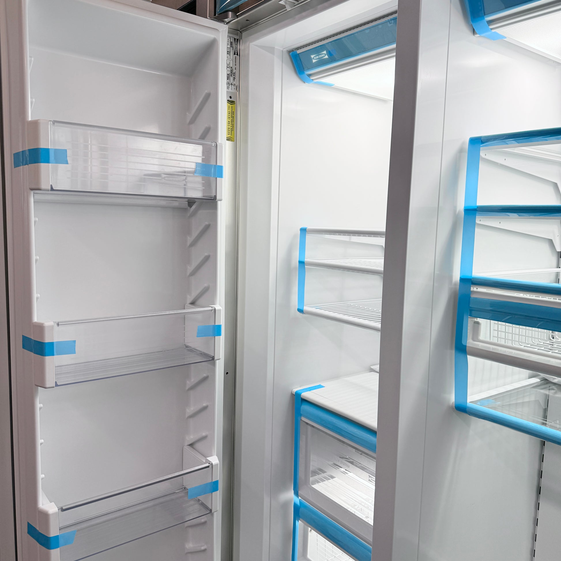 Refurnished: Sub-Zero 632/0 48” Side by Side Refrigerator Panel Ready