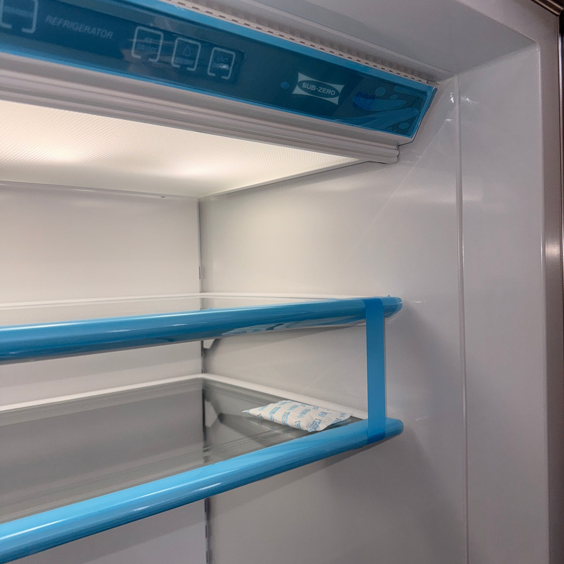 Sub-Zero 632/F 48” Overlay Panel Ready Built-In Side-by-Side Refrigerator/Freezer
