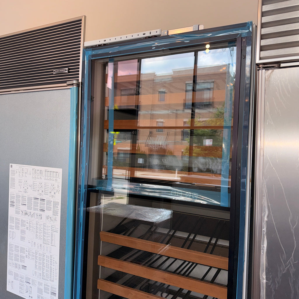 Refurbished: Sub-Zero 427G-2 Wine Cooler 27” Built-In Glass Door Refrigerator