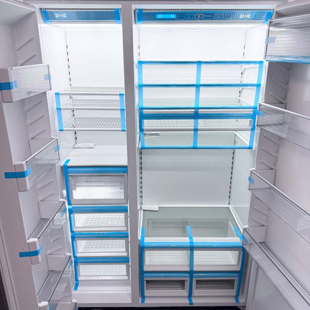 Refurnished: Sub-Zero 632/0 48” Side by Side Refrigerator Panel Ready