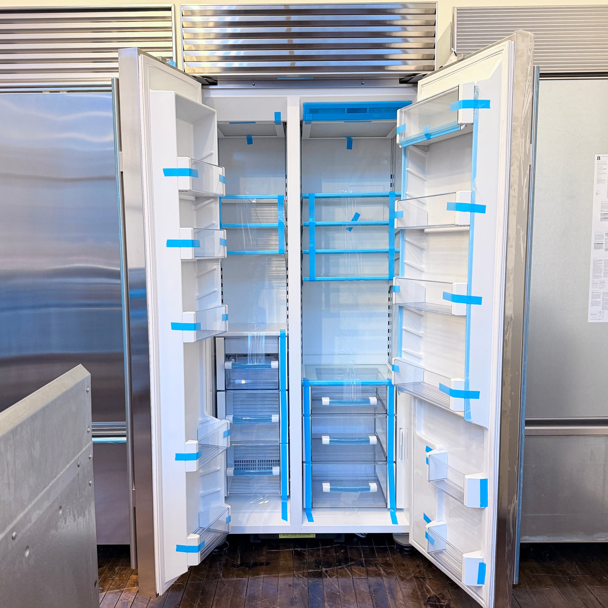 Refurbished: Sub-Zero BI-36S/S/TH Classic Side By Side Refrigerator Stainless Steel