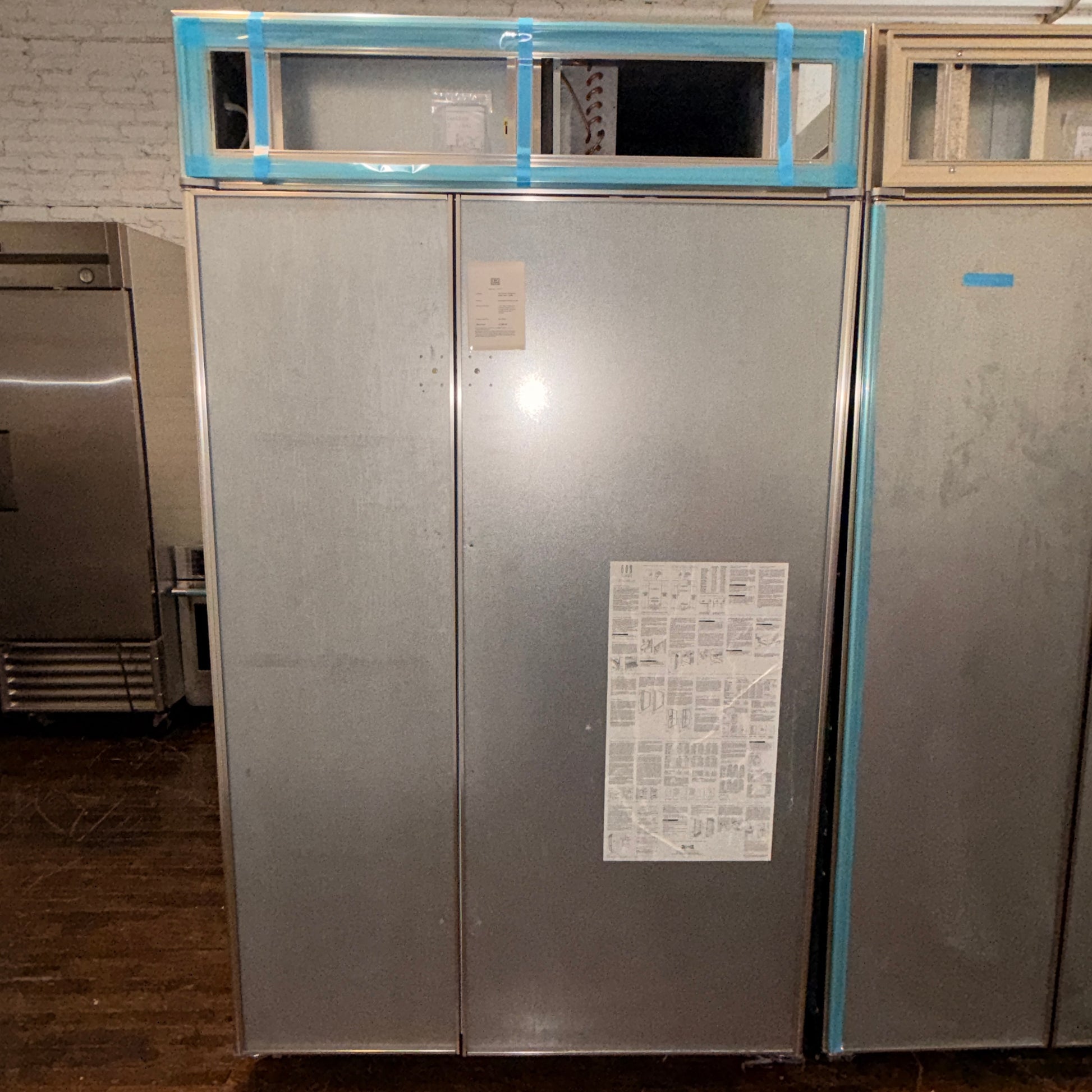 Refurbished: Sub-Zero 632/O 48” Built-In Side-by-Side Refrigerator Freezer | Panel Ready