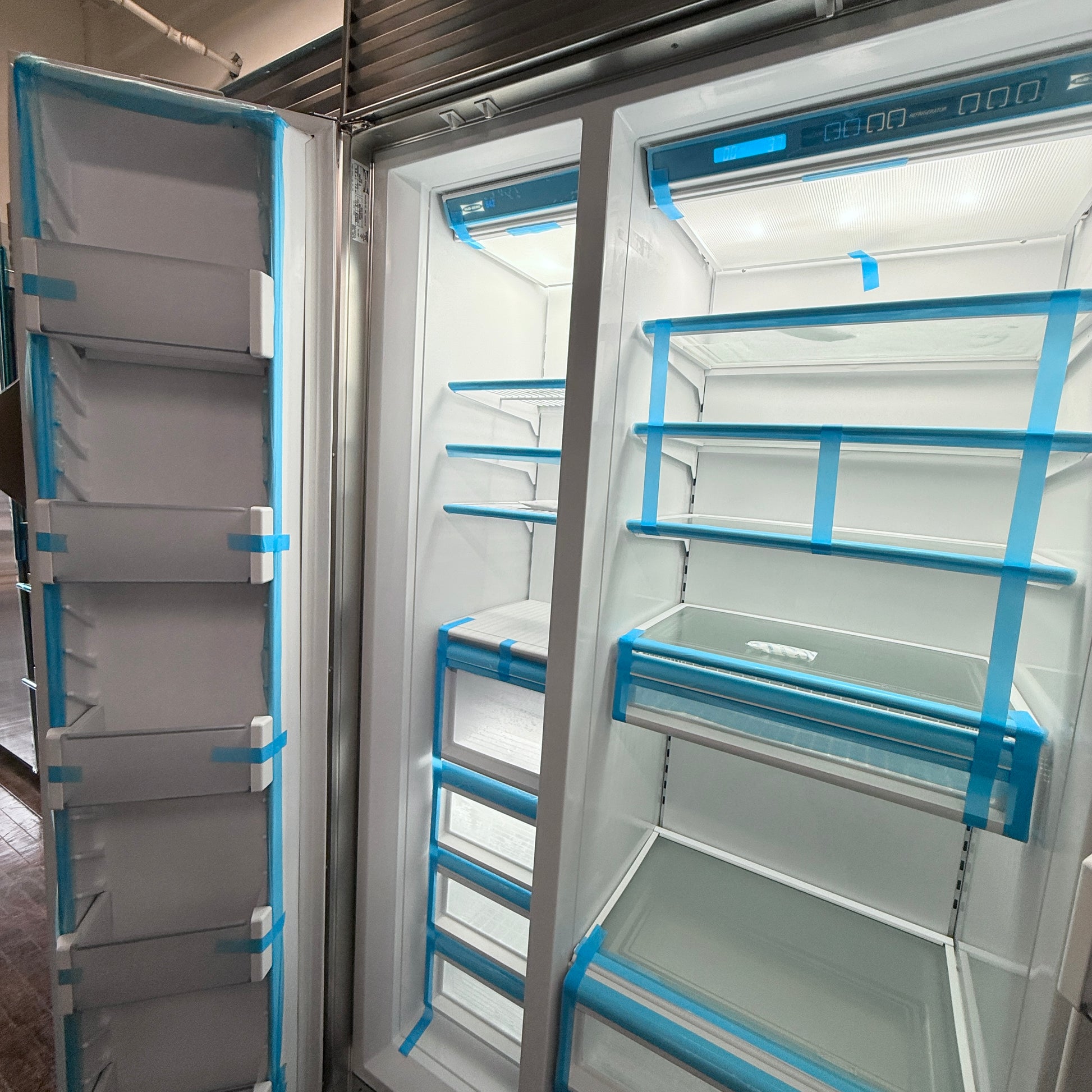 Refurbished: Sub-Zero 642 42” Side By Side Refrigerator Stainless Steel