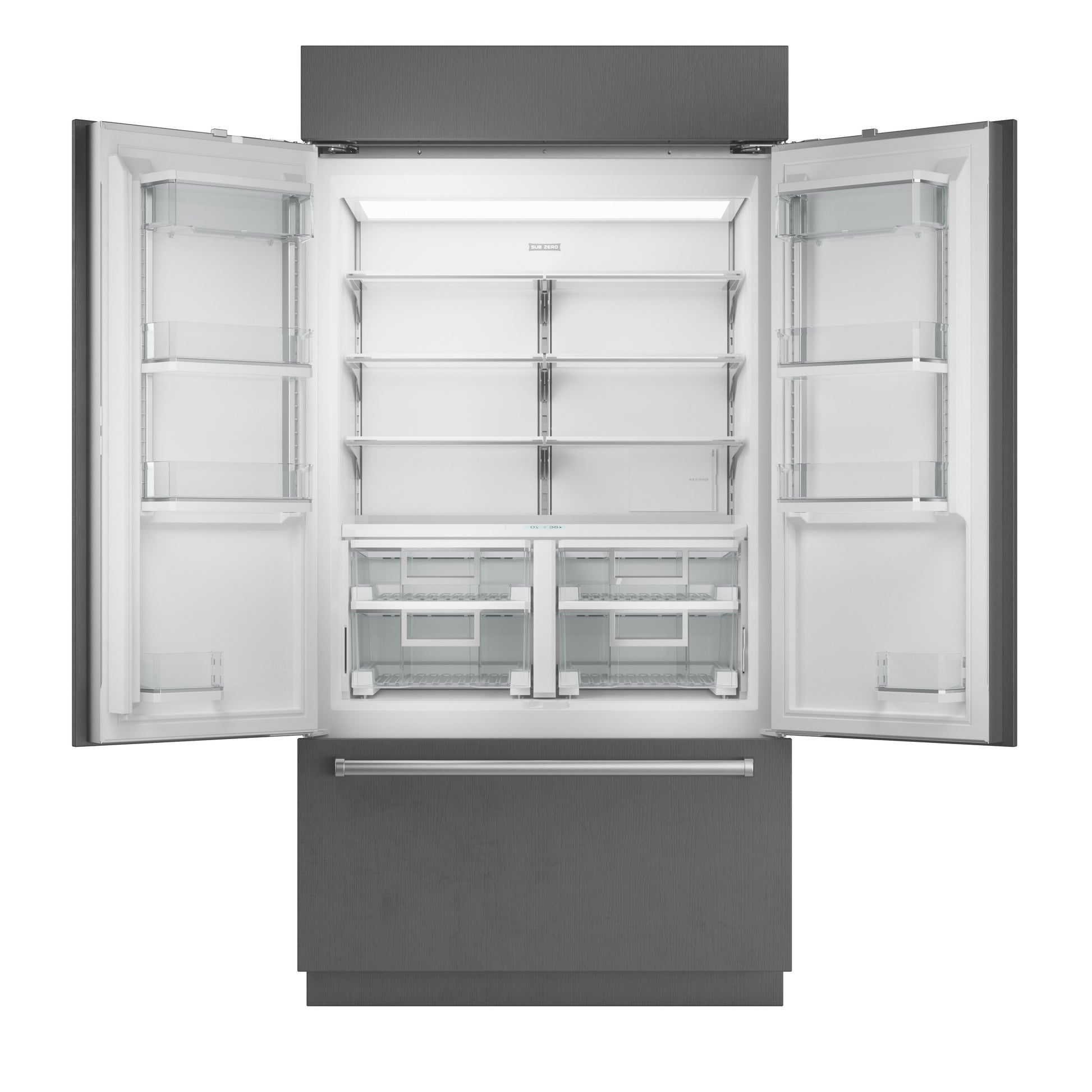 New: Subzero 42" Classic French Door Refrigerator/Freezer Model #: CL4250UFD/S/P