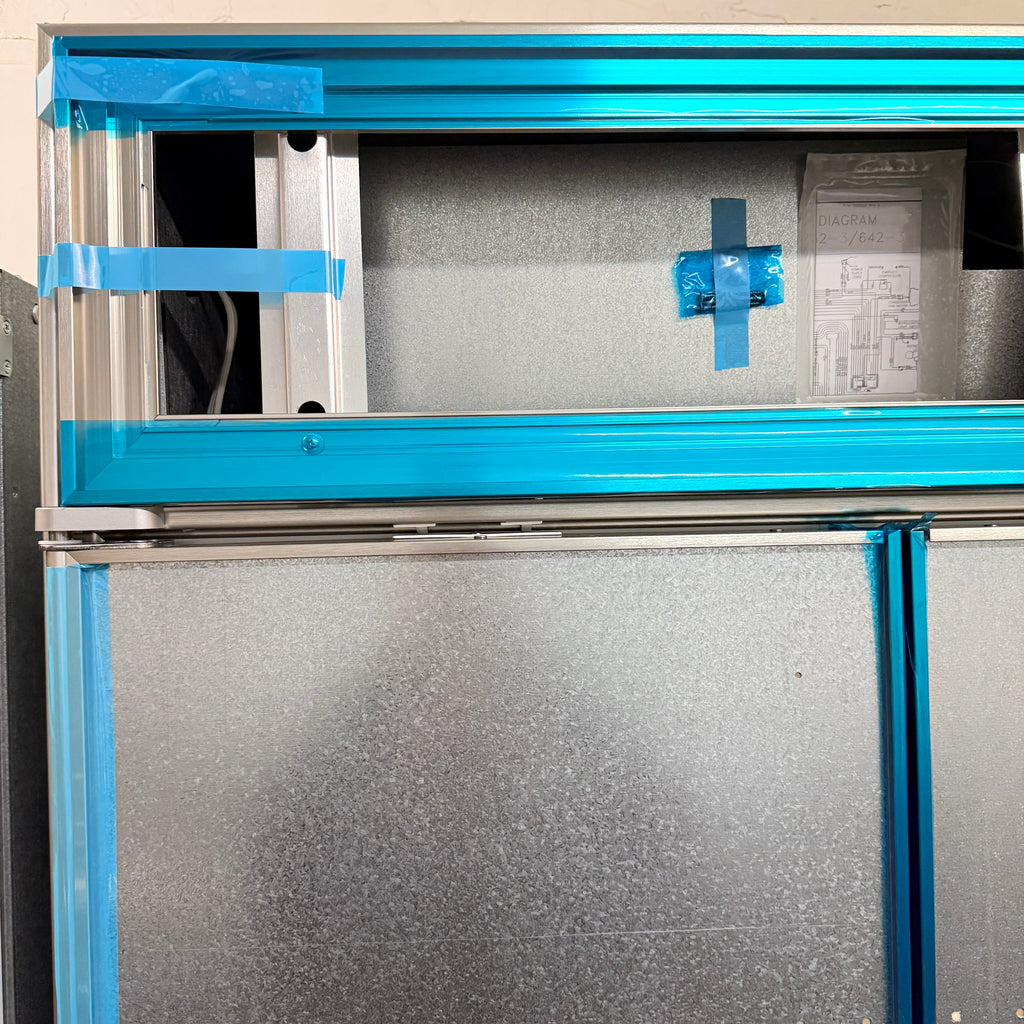 Refurbished: 632/0 48” Side By Side Refrigerator Panel Ready