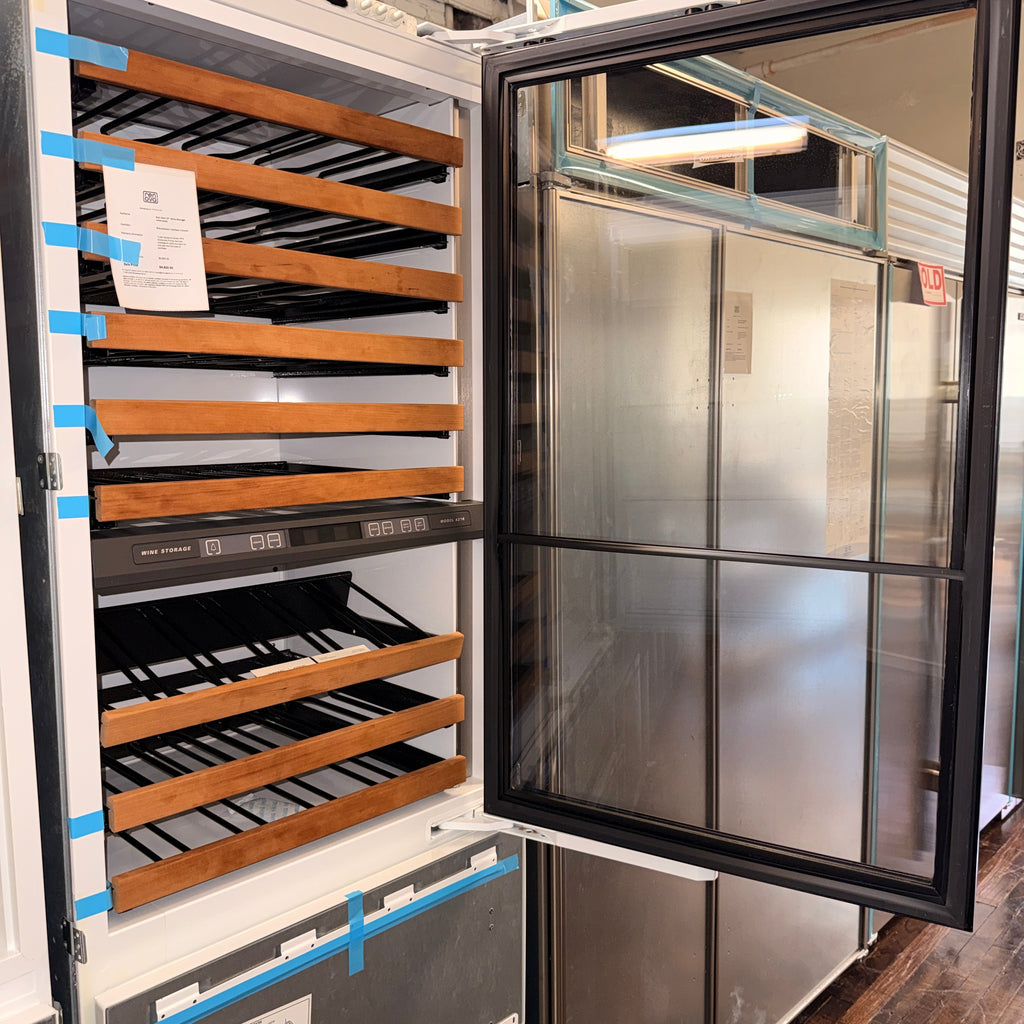 Refurbished: Sub-Zero 700TC & 427R Panel Ready Built-In Refrigerator & Wine Storage Set