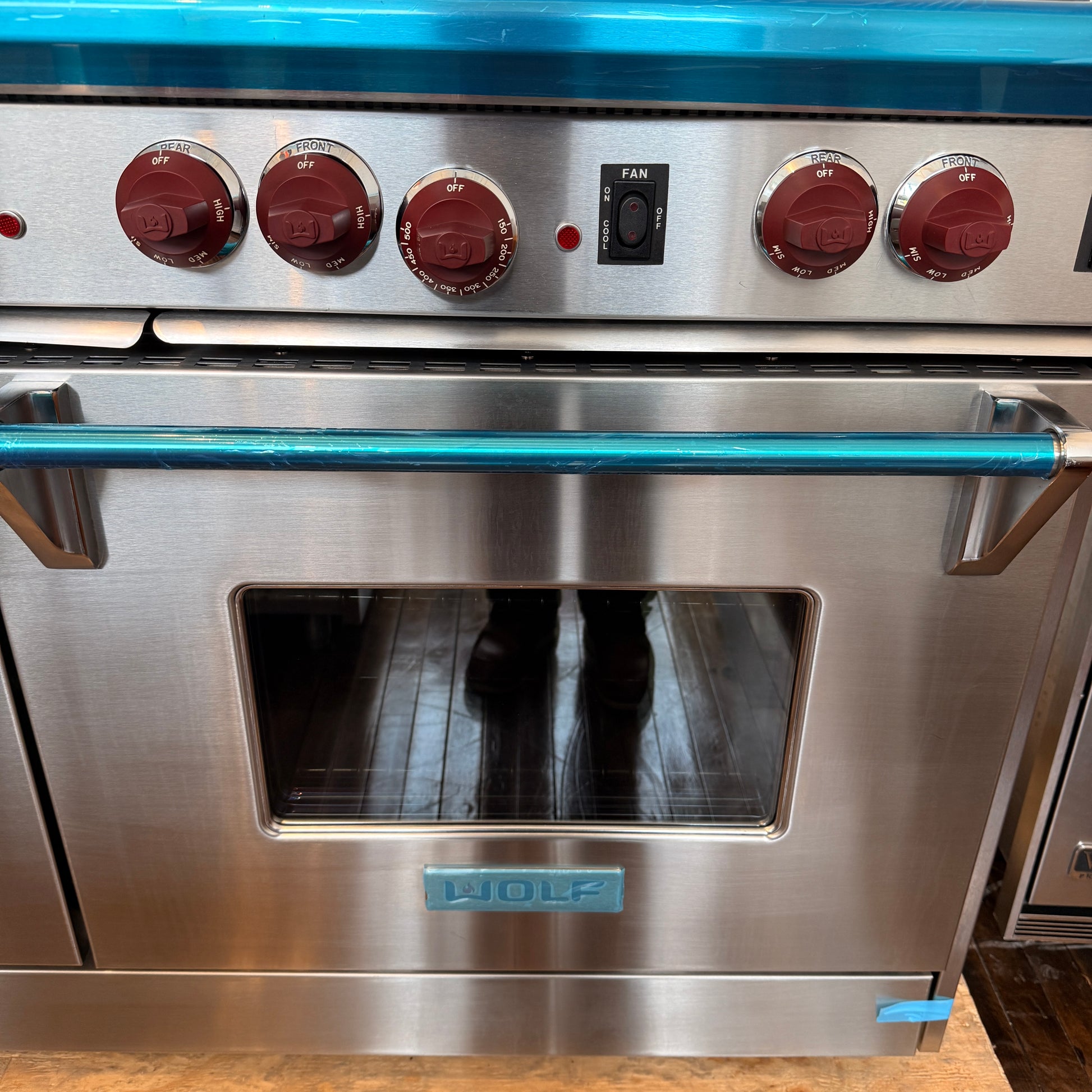 Refurbished: Wolf R486G 48” Gas Range Stove