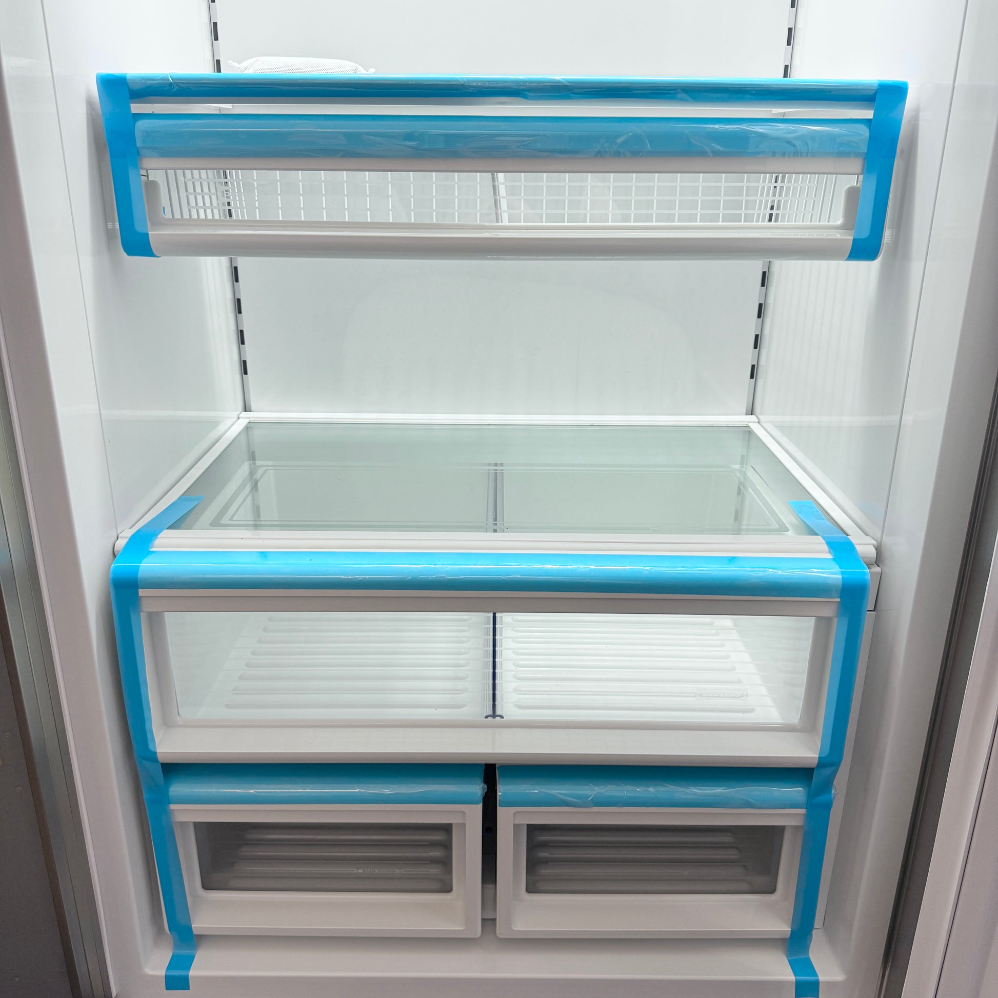 Refurbished: Sub-Zero 695/0 2 48” Side By Side Refrigerator Water/ Ice Dispenser Panel Ready