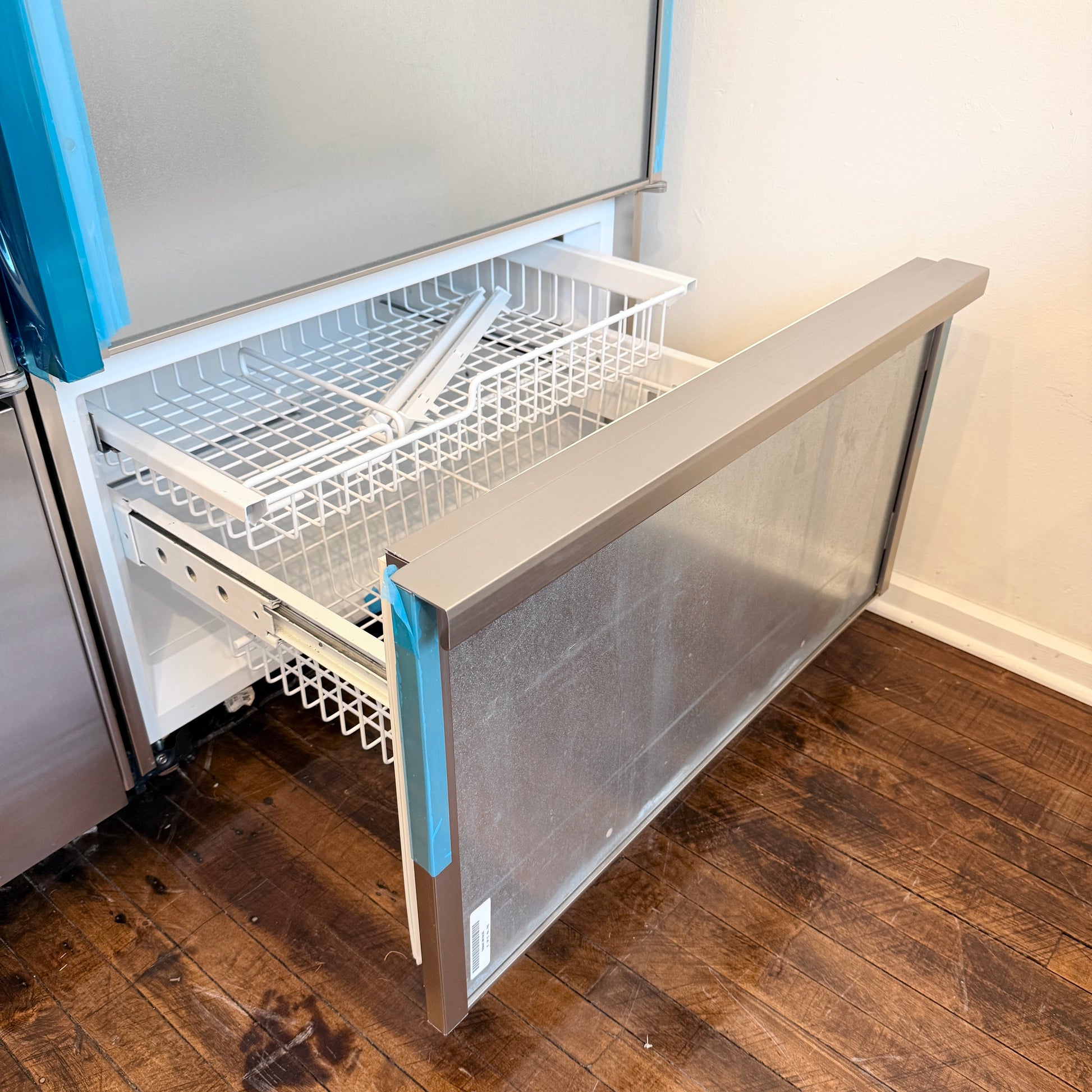 Refurbished: Sub-Zero Bi-36U/0 36” Bottom Freezer Refrigerator Panel Ready