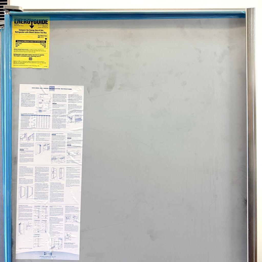 Refurbished: Sub-Zero 601F/0 36” Refrigerator Panel Ready