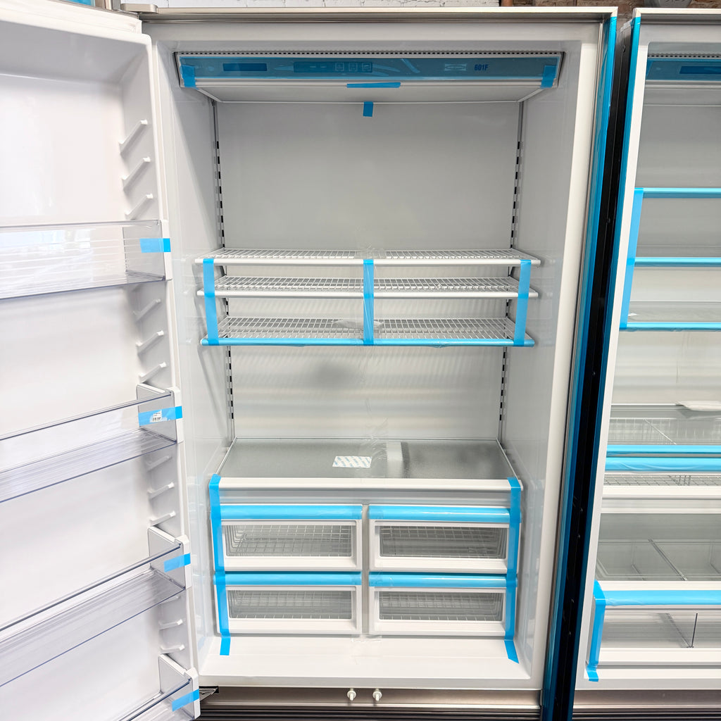 Refurbished: Sub-Zero 601F/0 + 601R/0 Set 36” (72”) Freezer & Refrigerator Panel Ready