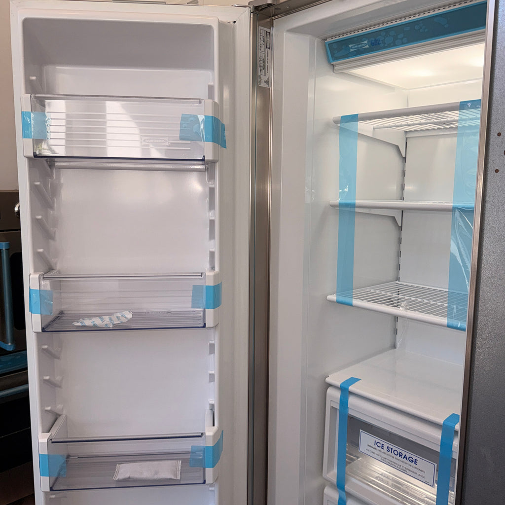 Sub-Zero 632/F 48” Overlay Panel Ready Built-In Side-by-Side Refrigerator/Freezer