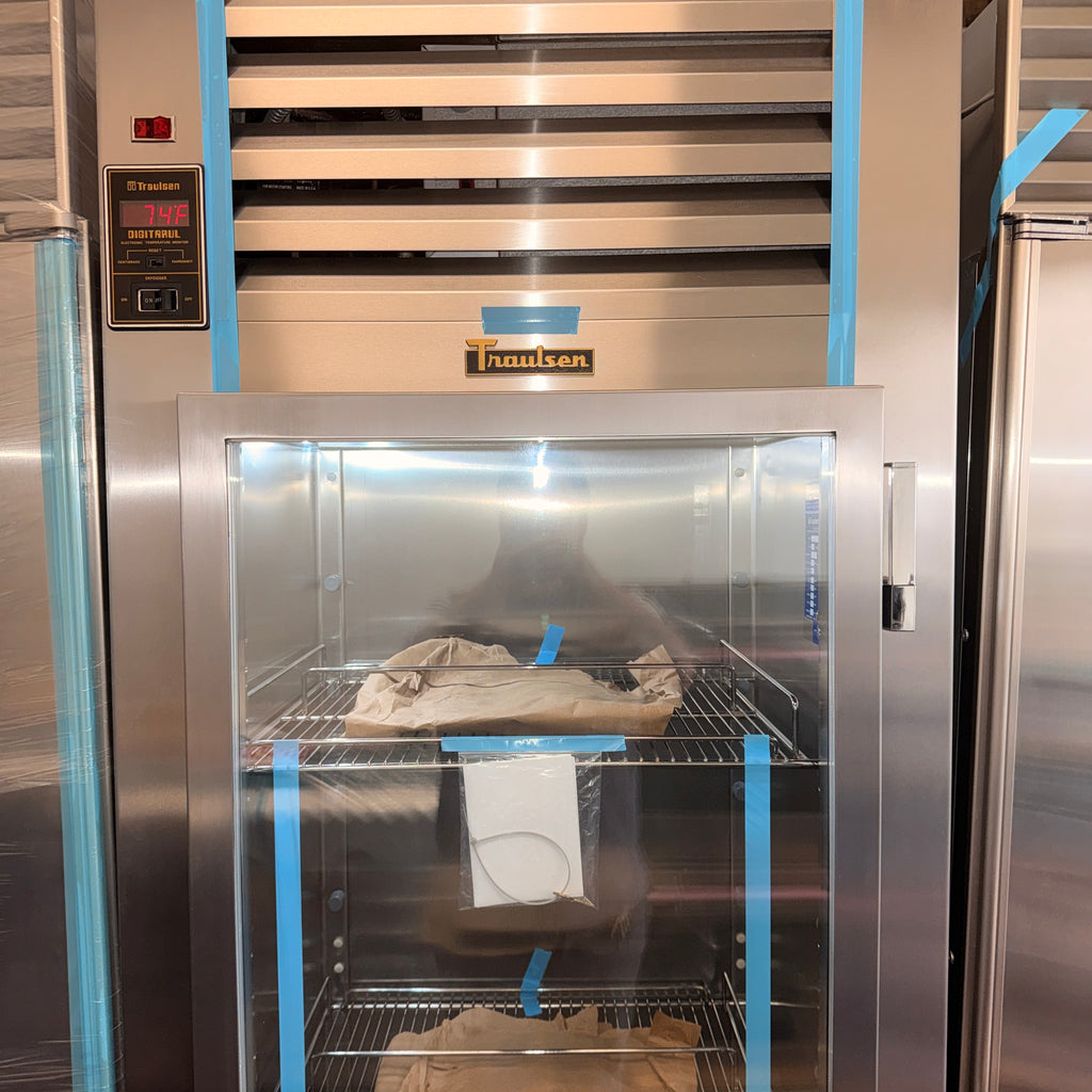 Refurbished: Traulsen UR30WT 30” Glass Door Commercial Wine Refrigerator with Key Lock
