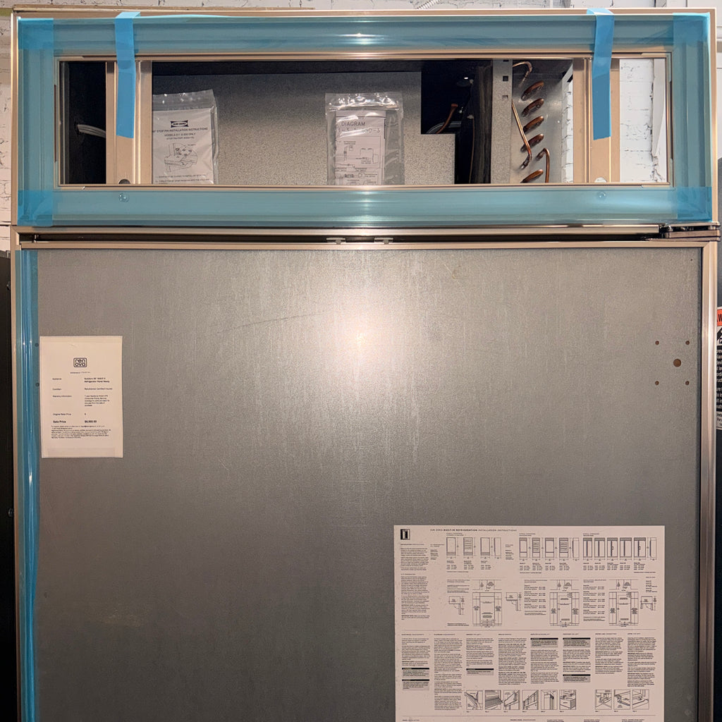 Refurbished: Sub-Zero 650/O 36” Panel Ready Built-In Bottom Freezer Refrigerator