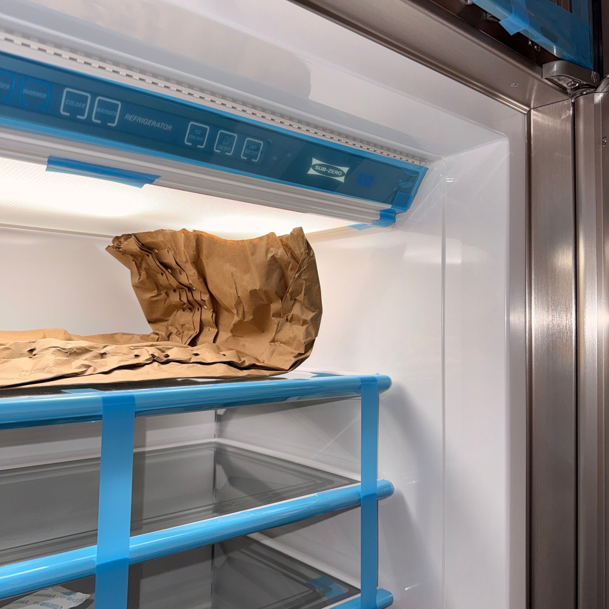 Refurbished: Sub-Zero 632/O 48” Built-In Side-by-Side Refrigerator Freezer | Panel Ready