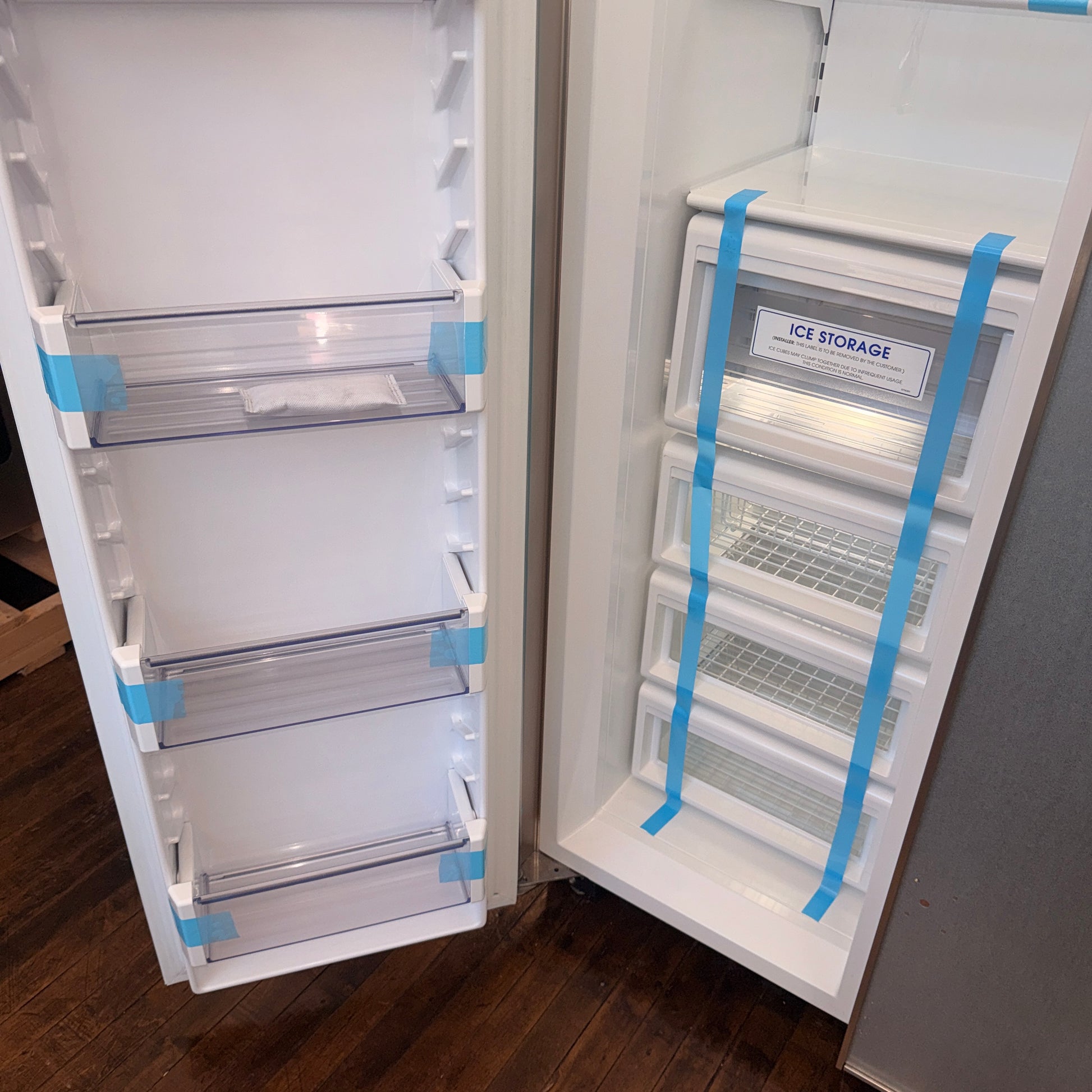 Sub-Zero 632/F 48” Overlay Panel Ready Built-In Side-by-Side Refrigerator/Freezer