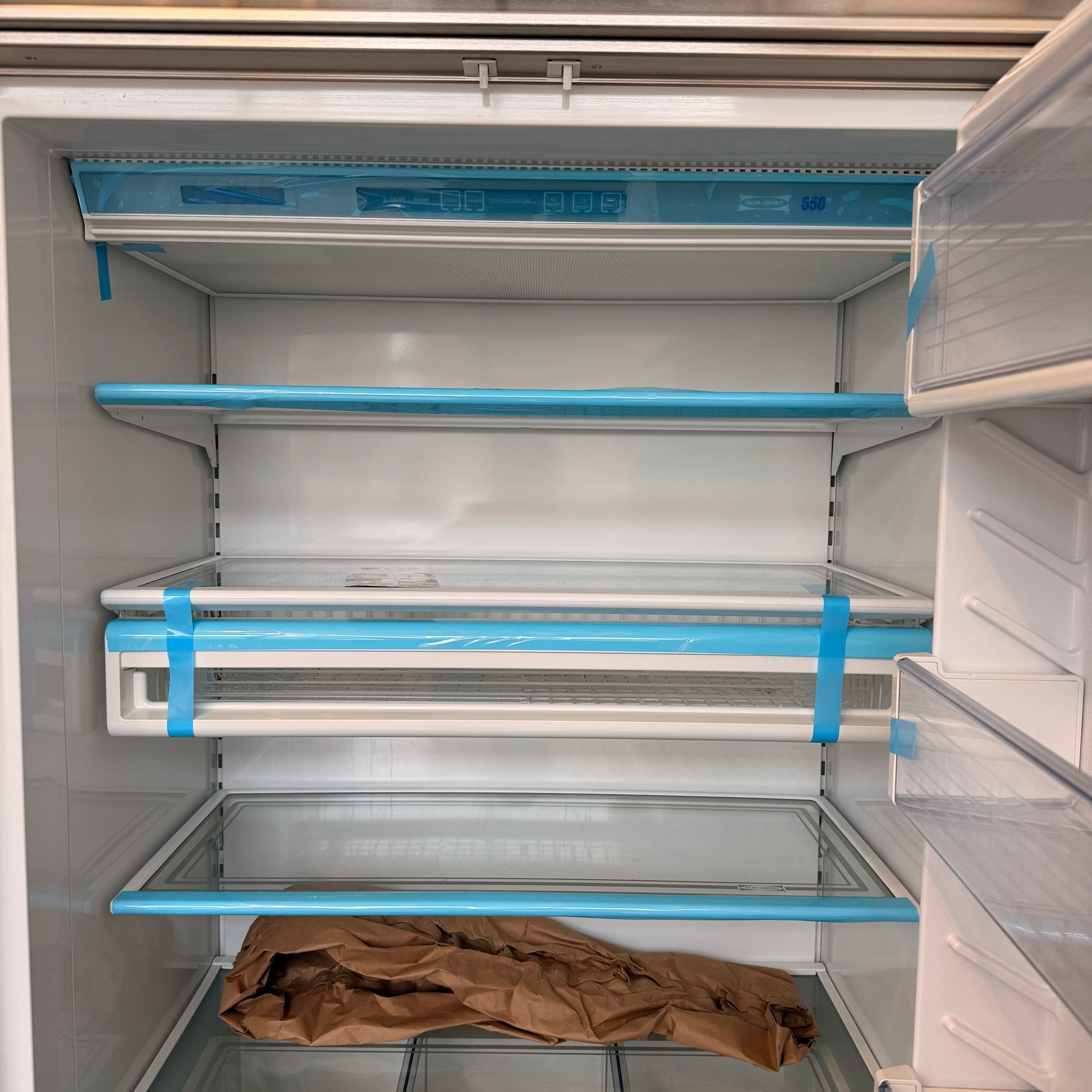 Refurbished: Sub-Zero 620/S 36” Bottom Freezer Refrigerator Stainless Steel