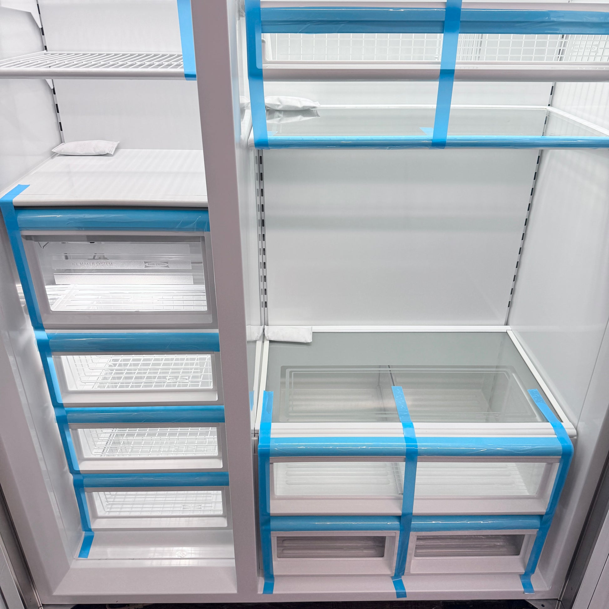 Refurnished: Sub-Zero 632/0 48” Side by Side Refrigerator Panel Ready
