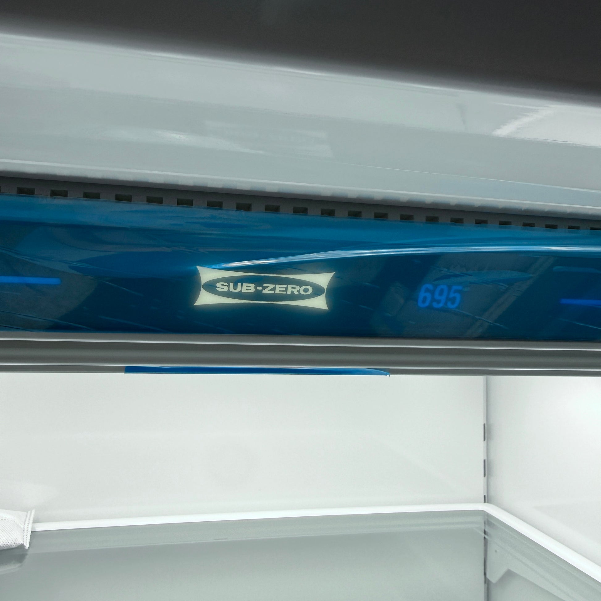 Refurbished: Sub-Zero 695/0 2 48” Side By Side Refrigerator Water/ Ice Dispenser Panel Ready