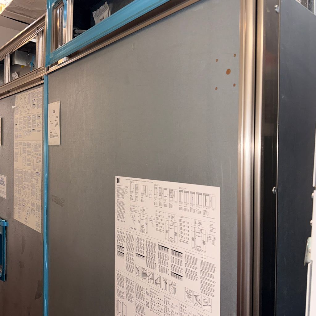 Refurbished: Sub-Zero 650/O 36” Panel Ready Built-In Bottom Freezer Refrigerator