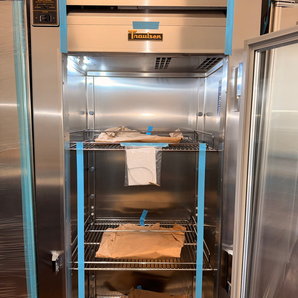 Refurbished: Traulsen UR30WT 30” Glass Door Commercial Wine Refrigerator with Key Lock