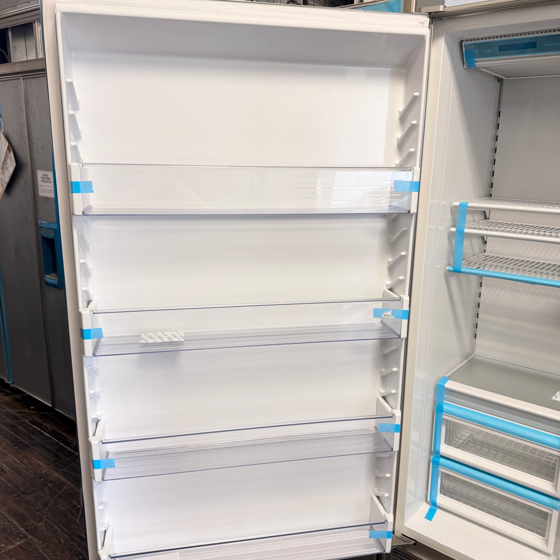 Refurbished: Sub-Zero 601F/0 + 601R/0 Set 36” (72”) Freezer & Refrigerator Panel Ready