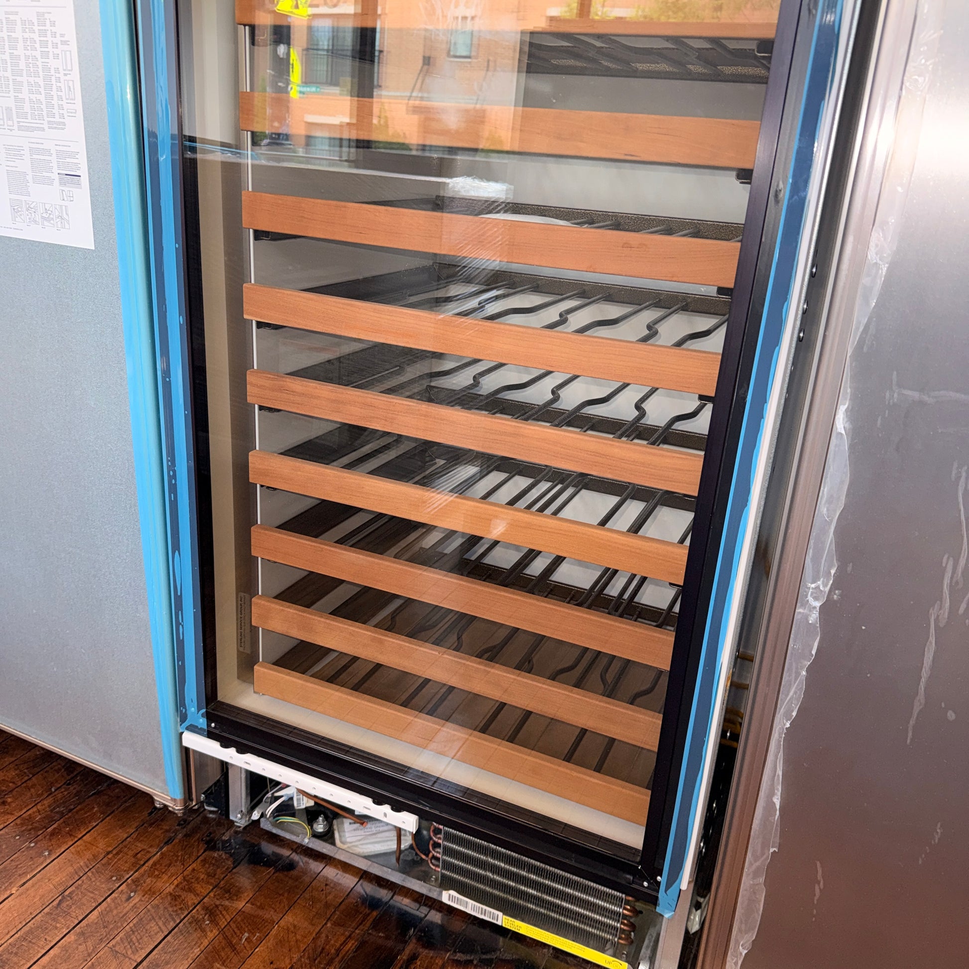 Refurbished: Sub-Zero 427G-2 Wine Cooler 27” Built-In Glass Door Refrigerator