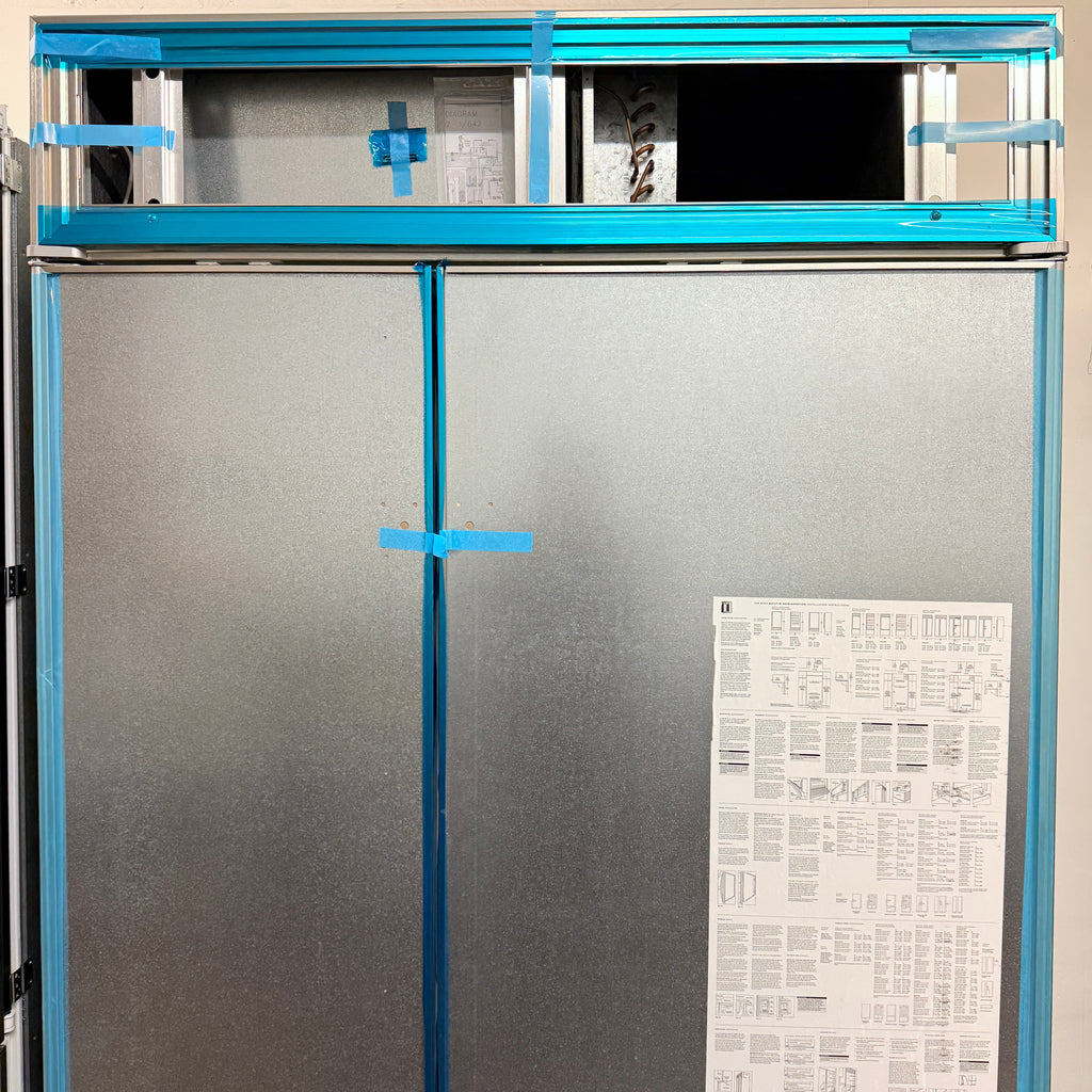 Refurbished: 632/0 48” Side By Side Refrigerator Panel Ready