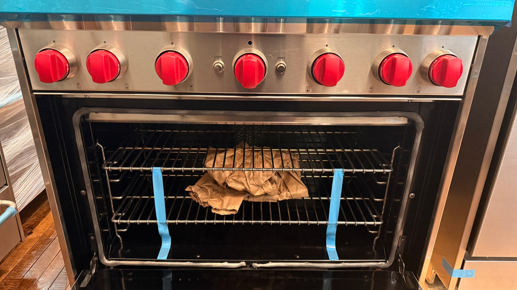 Refurbished: Wolf GR366” 36” Gas Range