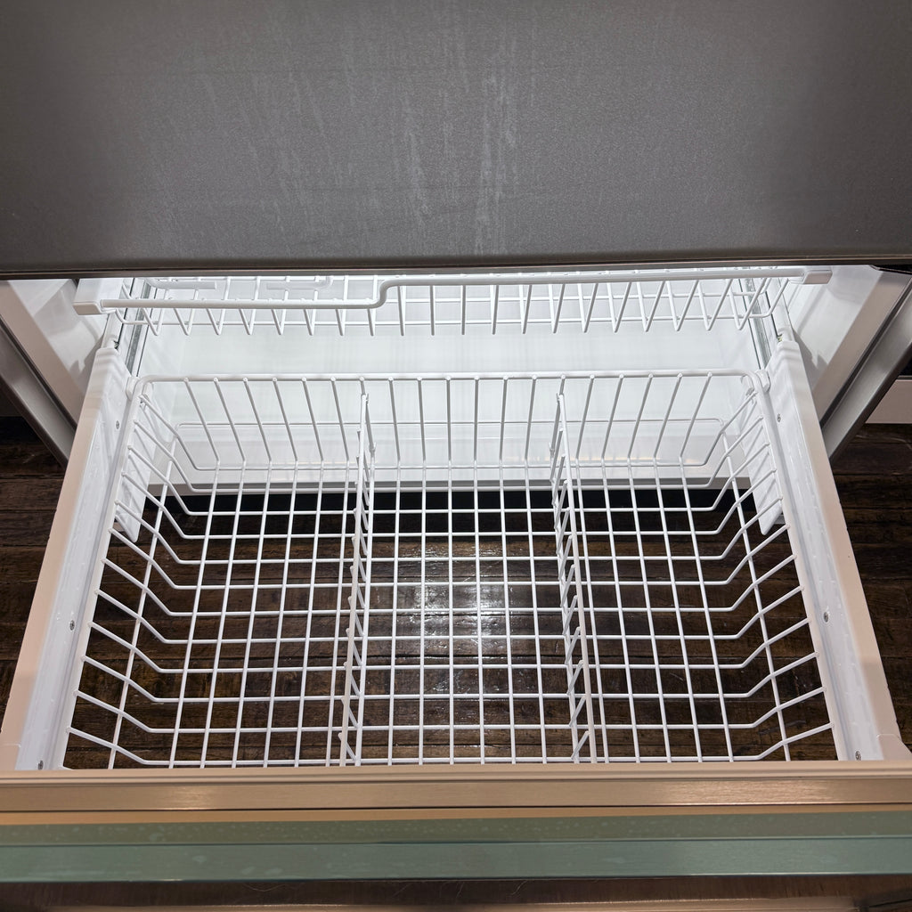 Refurbished: Sub-Zero 650/0 3 36” Bottom Freezer Refrigerator Panel Ready