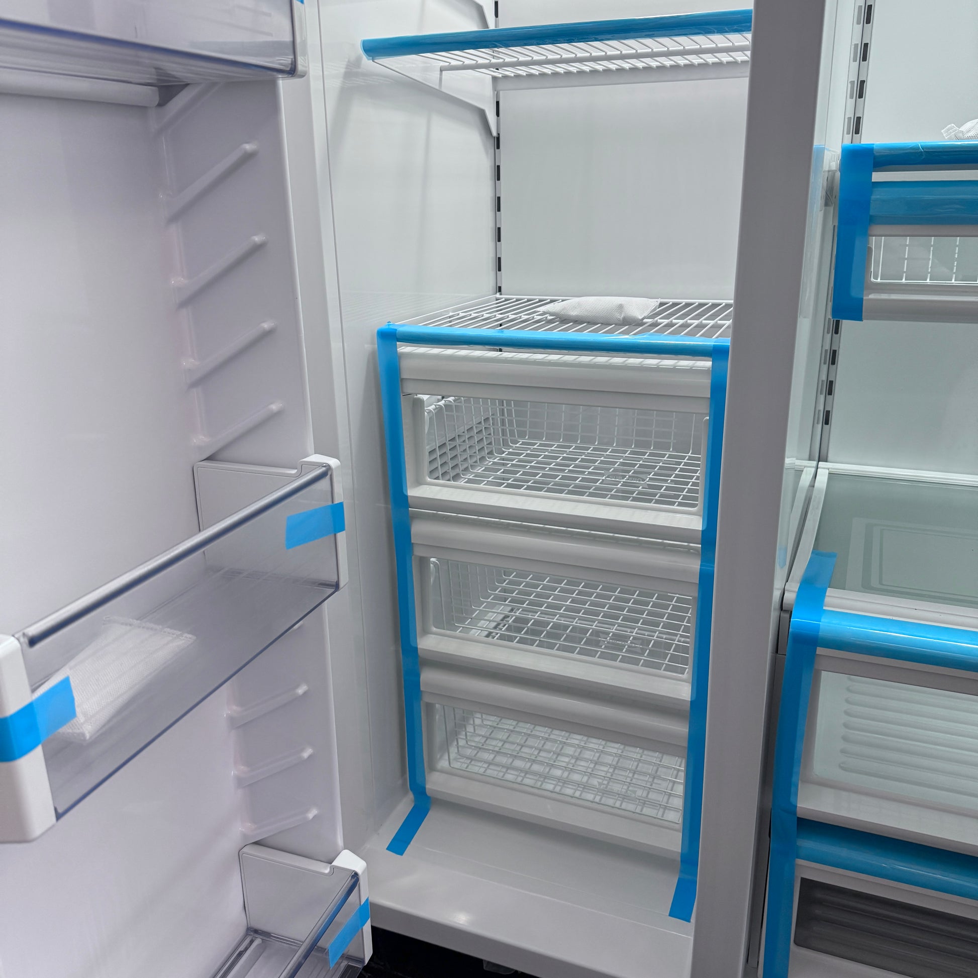 Refurbished: Sub-Zero 695/0 2 48” Side By Side Refrigerator Water/ Ice Dispenser Panel Ready