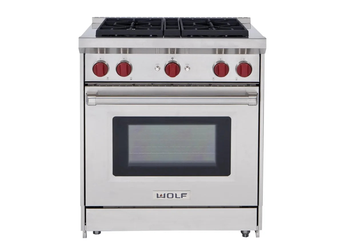 Wolf 30" Gas Range GR304