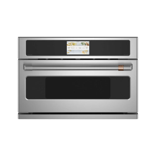 New: Cafe 5-In-1 Single Wall Oven With 240 V Advantium Technology 30-Inch in Stainless Steel - CSB923P2VS1