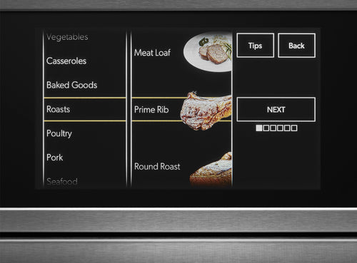 New: JennAir 30 Inch Wide 5 Cu. Ft. Single Electric Wall Oven with Full Color LCD Display
