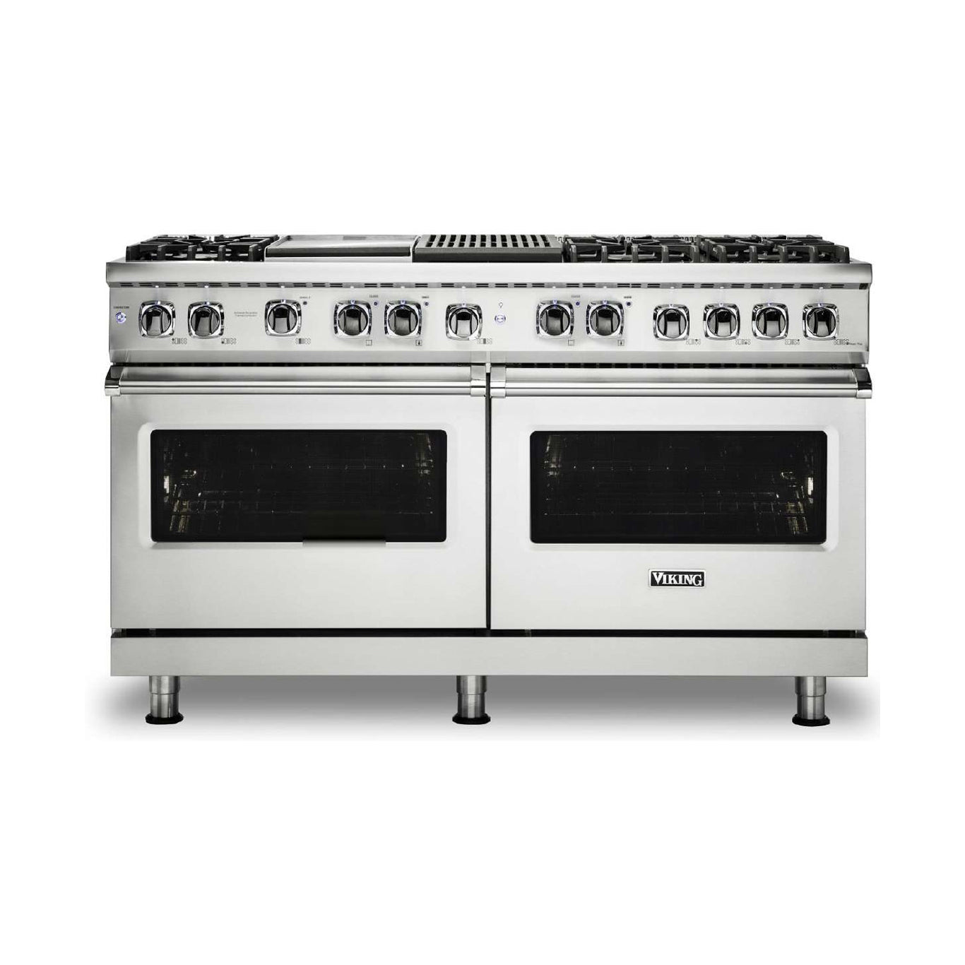 Used: VGR5606GQSS Viking 60" Freestanding Gas Range with TruPower Plus 5 Series - Stainless Steel model: VGR5606GQSS